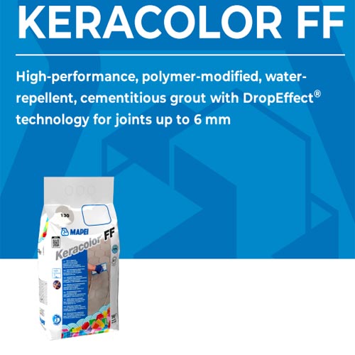 Mapei keracolor FF - grout
